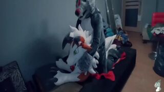 Lycanrock dusk form and Freddy wolf Fun#1