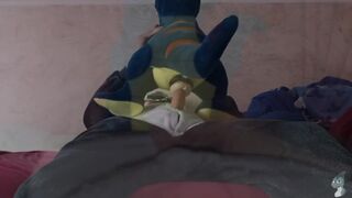 Blue dinosaur t-ex Fun#10