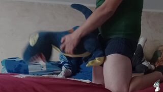 Blue dinosaur t-ex Fun#25