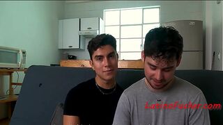 Engaged Latino's Fuck On Cam