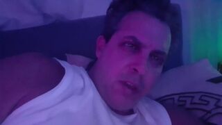 POV solo male celebrity of Cory Bernstein and curious straight fraternity brother