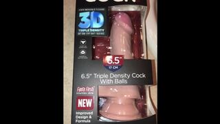Unboxing & Toy Testing a New Triple Density Dildo Vs’ Old Dual Density Dildo