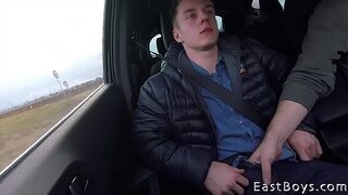 Handjob in the car - Victor Schumann