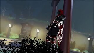 Baragami - gay ghost ninja assassin got distracted during mission