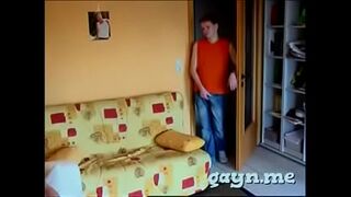 Gay bitch loves the feel of penis