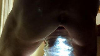 Christmass Candy Jar Clear Gape For The HO-HO-HOE