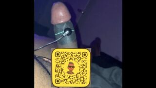 BBC DADDY BIG BLACK COCK MASTURBATION SOLO CUMSHOT ORGASM ESTIM