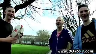 Most handsome college guy masturbation gay xxx Rugby Boy Gets Double