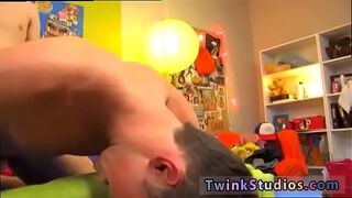 Twink gang bang movie and gay porn veined erected dicks The episode