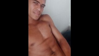 Masturbating in the bathroom