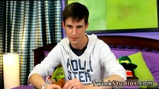 Twink sucking cock cocksuckers and old gay man on movie As if the
