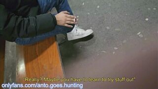 Random Guy From The Train Station Had Some Fun With Me