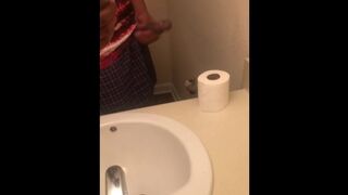 Sitting outback of the crib and got horny