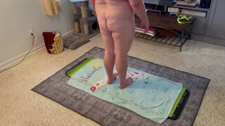 Fat Bear Does Naked Yoga - Full vid and huge cumshot bearnakedbryce on OnlyFans