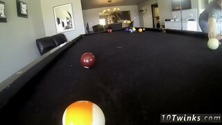 Gay porn movie of young boys bum fucking xxx Pool Cues And Balls At