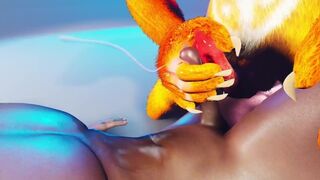 nero from wild life and furry rub cocks