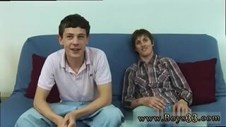 Straight fun first gay sex With the futon whipped out and the boys