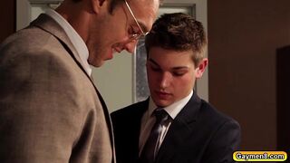 Sucking dick of the detention teacher