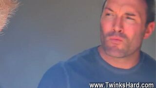 Gay male nipples sucking porn movies Beefy Brock Landon might be