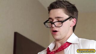 Out of town twinks goes out of the shell