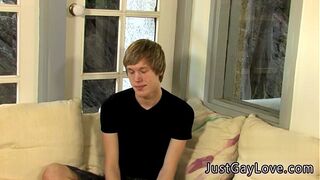 Hardcore gay Corey Jakobs is a cute, ash-blonde southern stud with a