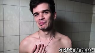 Straight Latino Seduced Into Giving Blowjob And Riding Bare