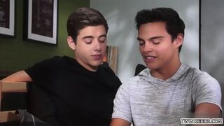 Latin Twinks Flip Flop And Cumshot
