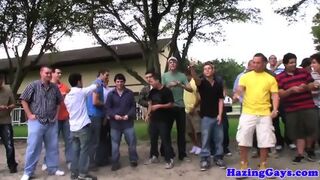 Amateur College Twink Toyed For Hazing