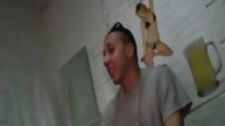Hazed Gaystraight Double Facial In Dorm
