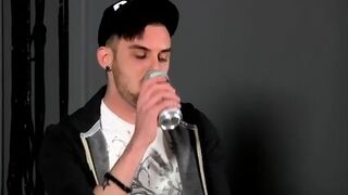 Light Bondage Emo Gay Twinks Reece Gets Anally D