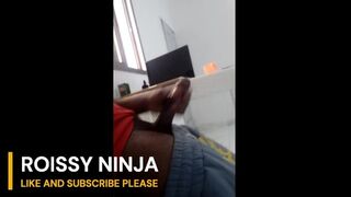 look what I do with my big dick when there's no one in the office.