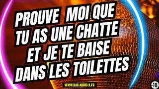 You're going to play the woman to catch a hetero in a nightclub / RAX Audio Porno