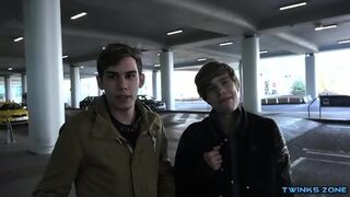 Hot Twinks Outdoor With Cumshot