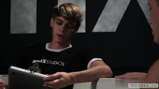 Hot Twinks Casting And Cumshot