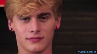 Brunette Twink Anal Sex And Cumshot