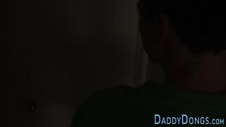 Stepdad And Teen Bareback Fuck In Threeway