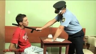 Street Thief Caught And Fucked By A Gay Policeman
