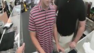 Dude Gives Double Blowjob And Salad Tossing To Make Some Cash