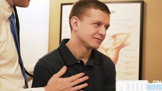 Dom Hunk Doctor Barebacks Tiny Twink In His Infirmary