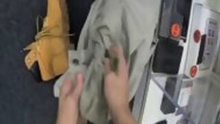 Horny Hot Twink Having To Sell His White Ass