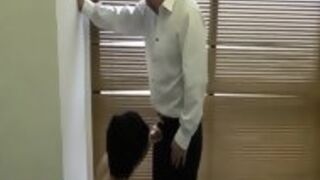 Japanese Twink Sucks Cock