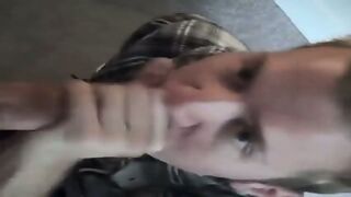 Twink Friend Blows Me, Takes My Cum In His Mouth
