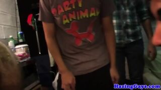 Humiliated Students Initiated Into Fraternity