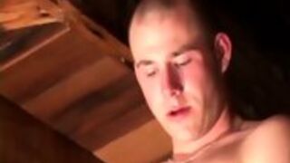 Straight Twink Amateur Tugs Till He Cums