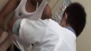 Young Filipino Doctor Goes Down On Patient