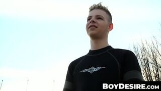 Two Horny Twinks' Amateur Anal Adventure With A Tight-assed Newbie