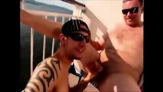 White Thug Sucks Rich Man On Cruise Ship