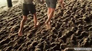 Big Dick Twink Flip Flop With Cumshot
