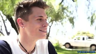 Brunette Twink Anal Sex With Cum In Ass