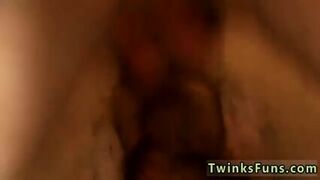 Gay Sexy Boy Getting Fucked Gentle A Bareback Cum Splashing Load